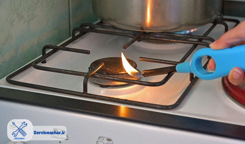 روشن نشدن اجاق گاز لوفرا