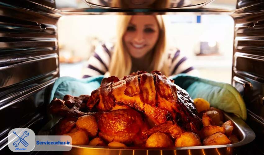 اتمام پخت غذا