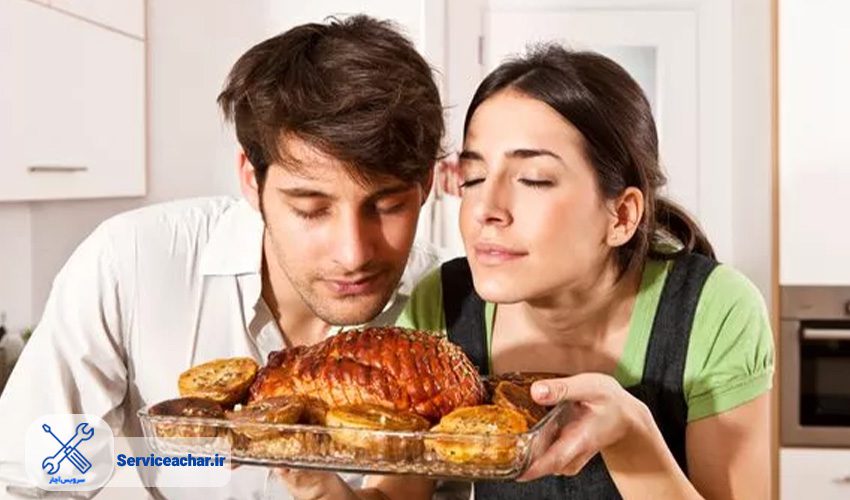 اتمام پخت غذا