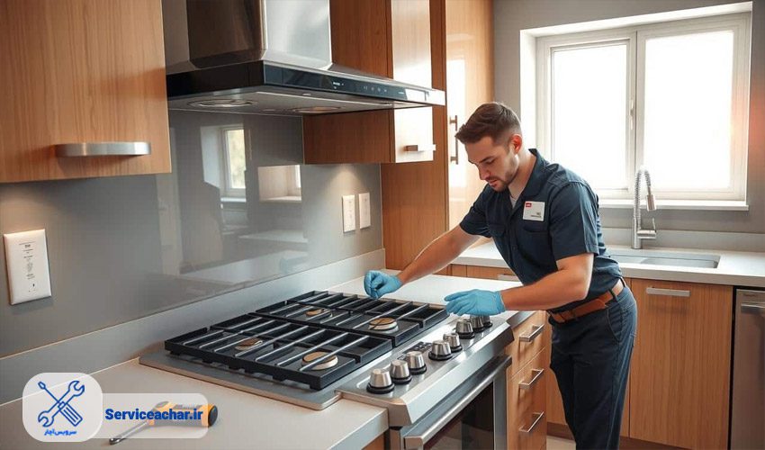 نصب و راه اندازی فر اجاق گاز اخوان در 6 مرحله