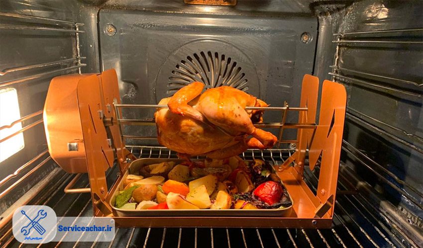 حالت سیخ گردان اجاق