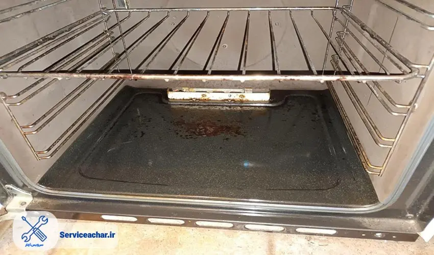 بوی گاز از اجاق گاز دوو به علت بوی بد ناشی از باقیمانده غذا