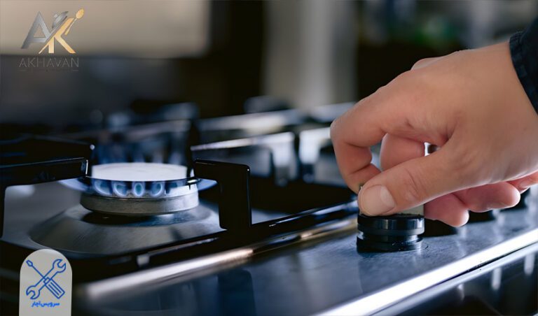 علت جرقه نزدن اجاق گاز اخوان