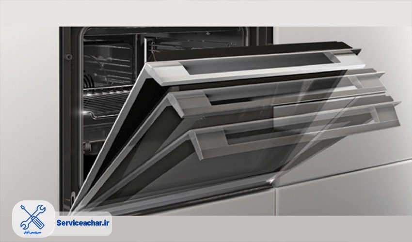 درب فر اجاق گاز