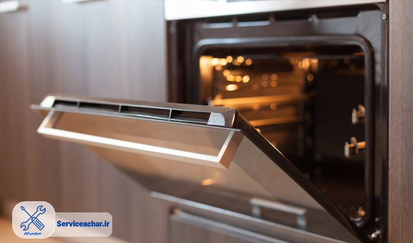 باز گذاشتن درب فر اجاق گاز بعد از اتمام پخت و پز